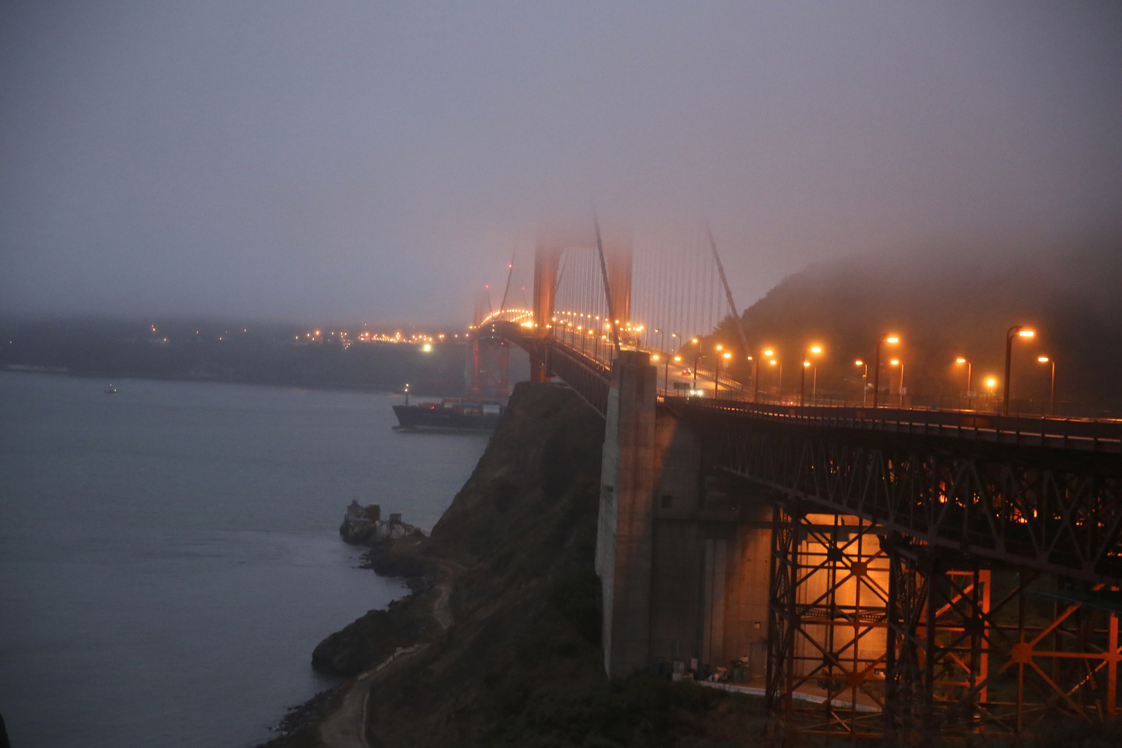 Golden Gate am Morgen