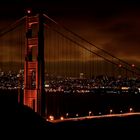 Golden Gate bei Nacht