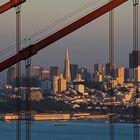 Golden Gate bei Sunset