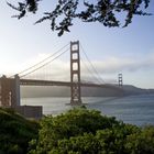 Golden Gate Bridge am Abend