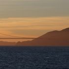 Golden Gate Bridge am Abend