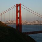 Golden Gate Bridge am Abend