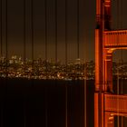 Golden Gate Bridge and San Francisco at Night