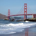 Golden Gate Bridge at Baker Beach