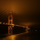 -Golden Gate Bridge at night-