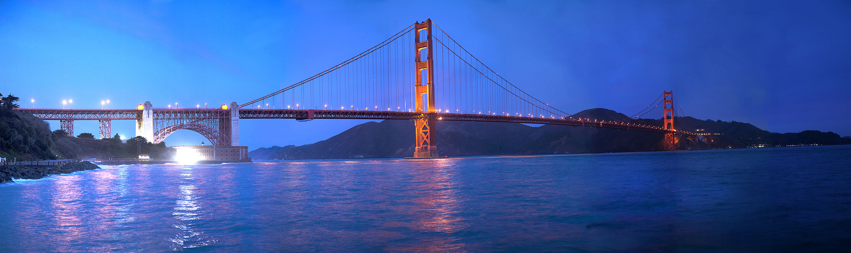 Golden Gate Bridge at Sunrise