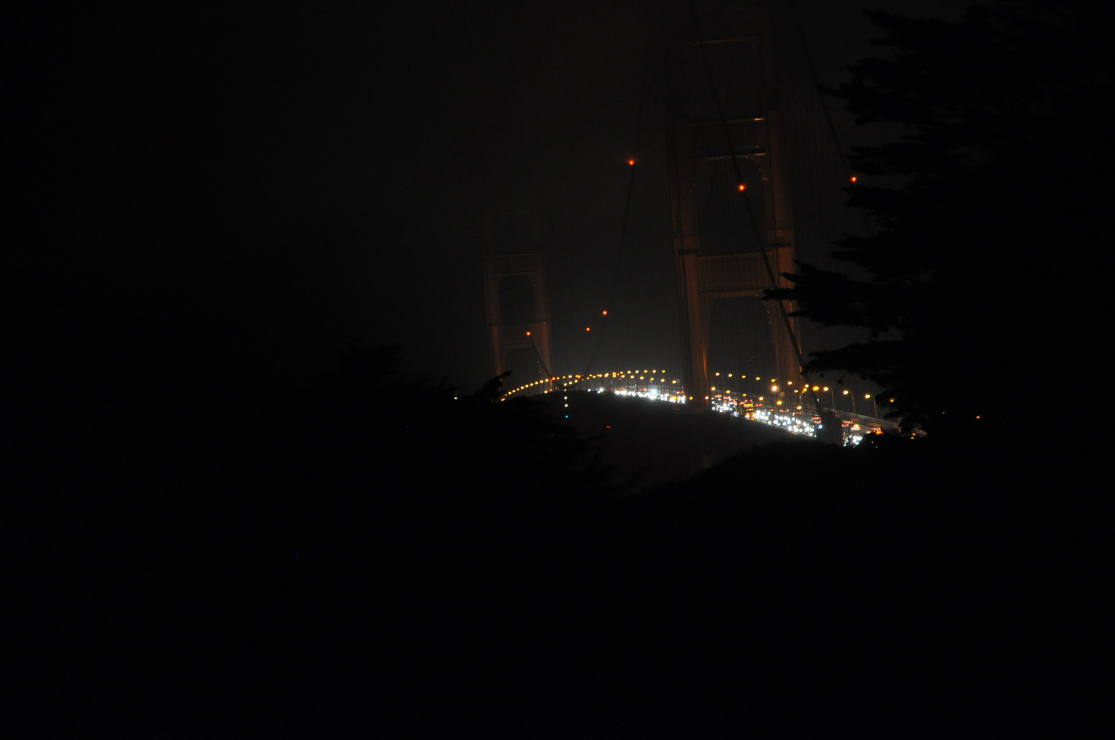 Golden Gate Bridge aus einer ungewöhnlicheren Position