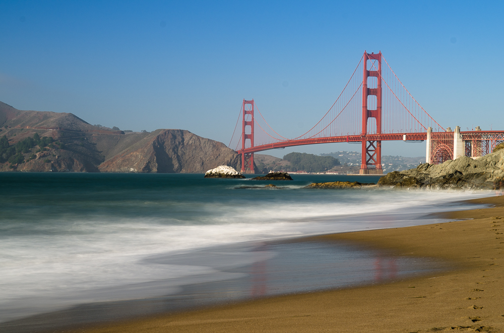 Golden Gate Bridge Beach