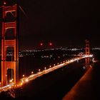 Golden Gate Bridge bei Nacht