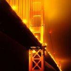 Golden Gate Bridge bei Nacht