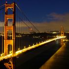 Golden-Gate Bridge bei Nacht