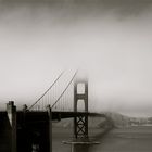 Golden Gate Bridge bei Nebel