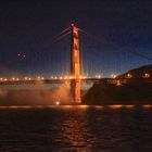 Golden Gate Bridge bei Sonnenuntergang 