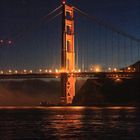 Golden Gate Bridge bei Sonnenuntergang 