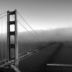 Golden Gate Bridge (Black and White)