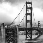 Golden Gate Bridge / b&w