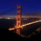 Golden Gate Bridge by Night