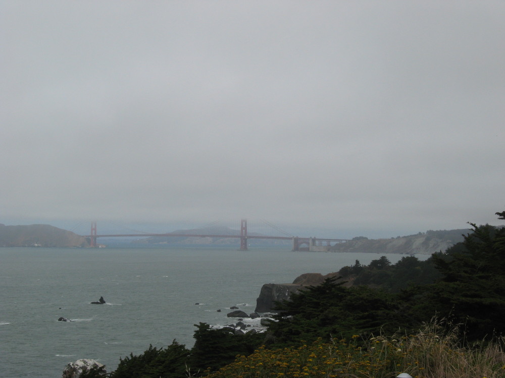 Golden Gate Bridge dans le brouillard