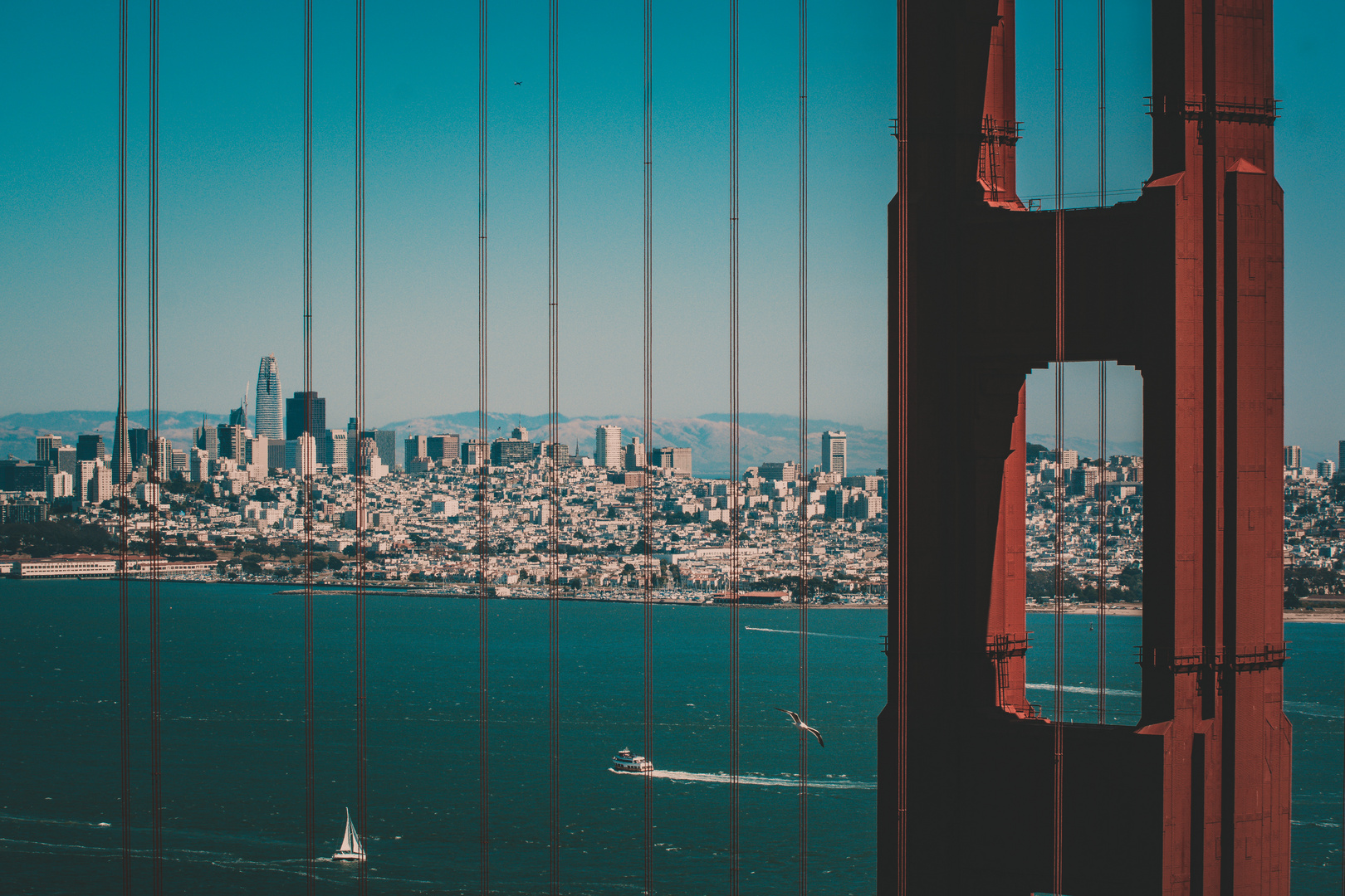 Golden Gate Bridge Detail