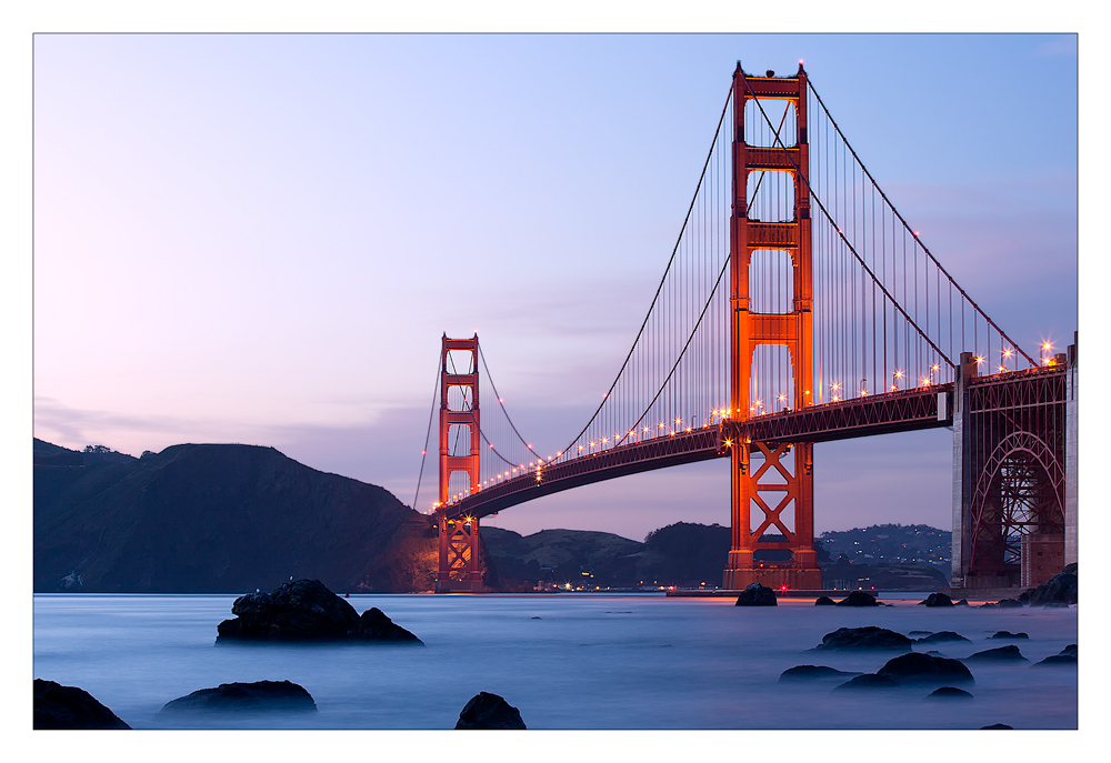 Golden Gate Bridge Dusk