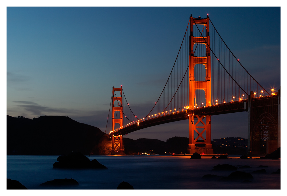 Golden Gate Bridge Dusk II