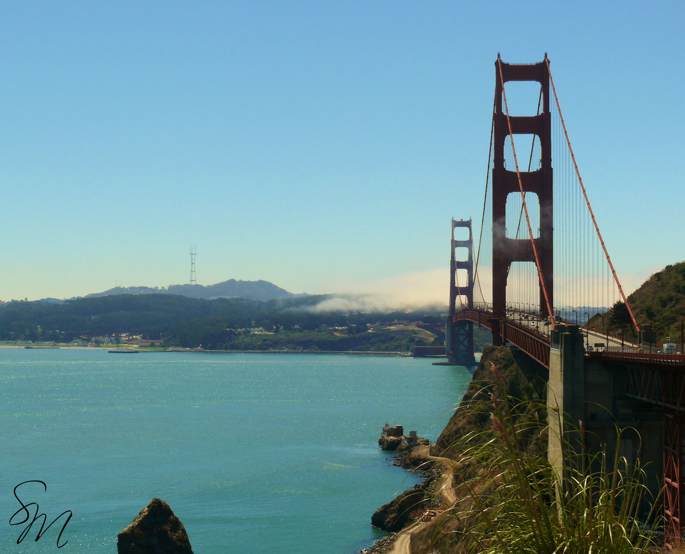 Golden Gate Bridge.