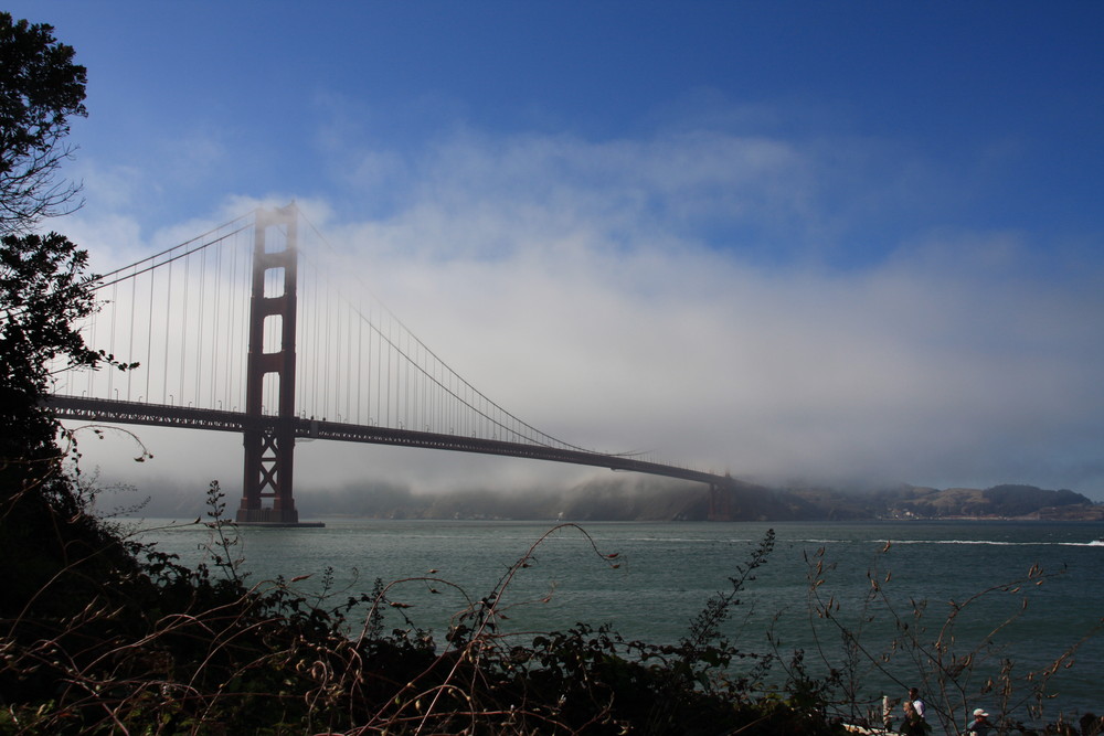 Golden Gate Bridge from the east south side