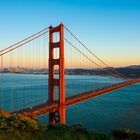 Golden Gate Bridge im Abendlicht