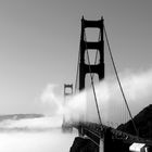 Golden Gate Bridge im Morgennebel