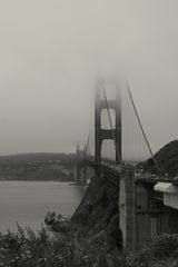 Golden Gate Bridge im Nebel