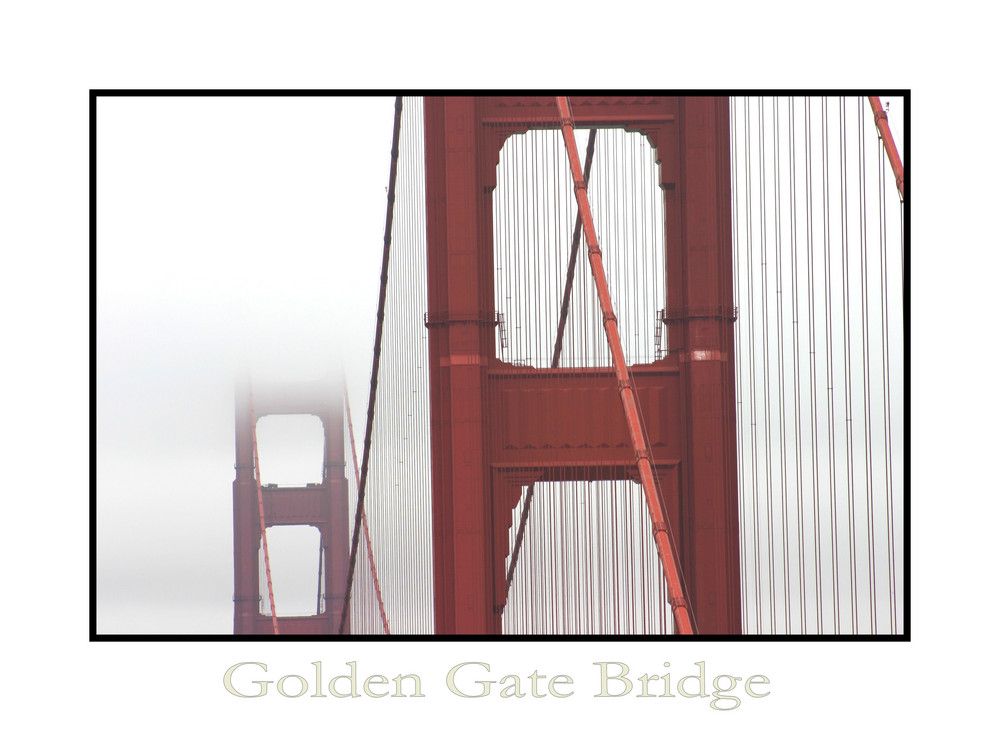 Golden Gate Bridge im Nebel