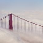 Golden Gate Bridge im Nebel 