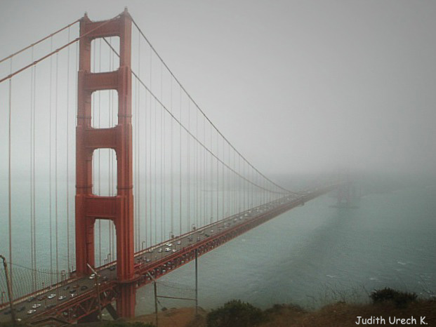 Golden Gate Bridge im Nebel