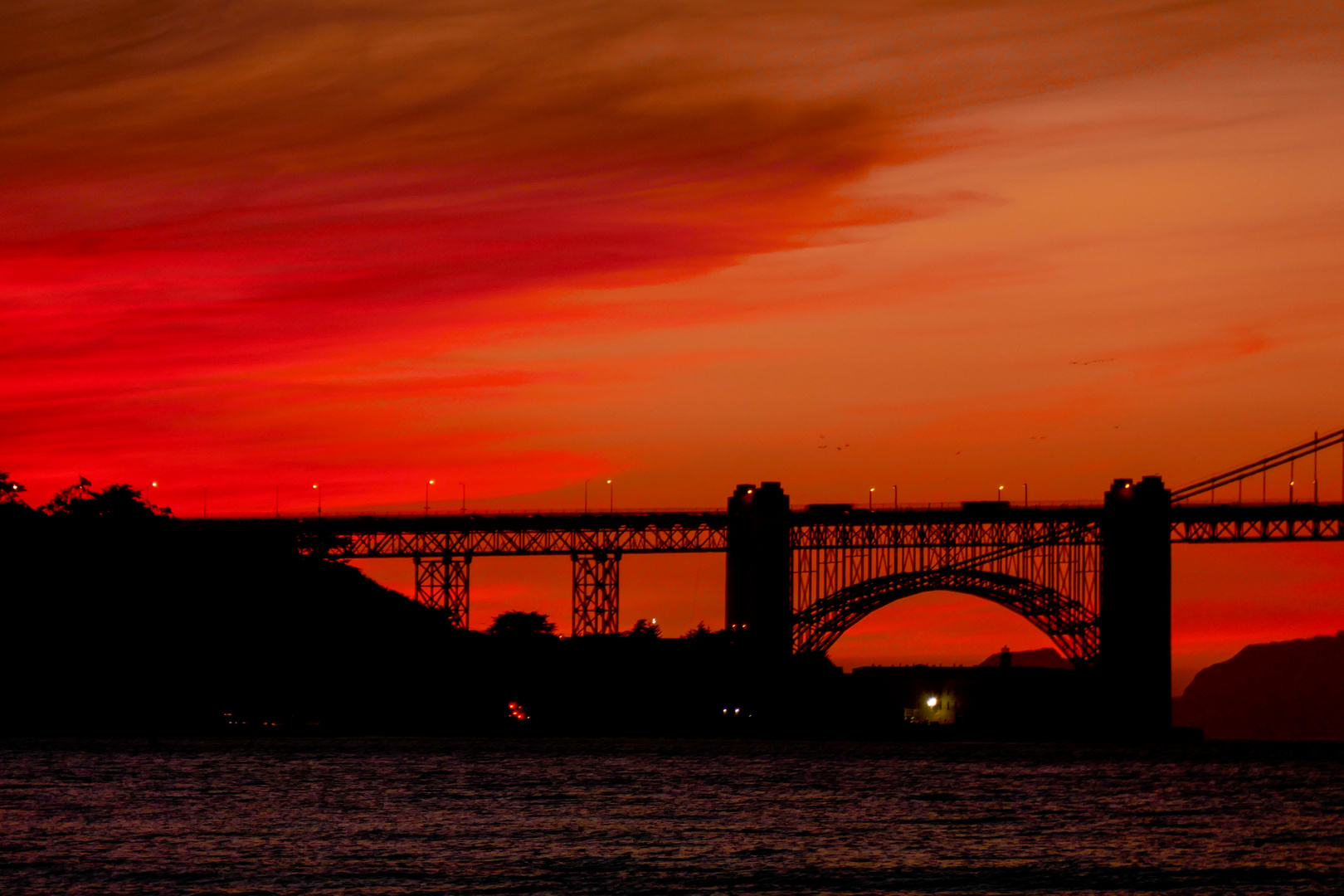 Golden Gate Bridge im Sonnenuntergang 3