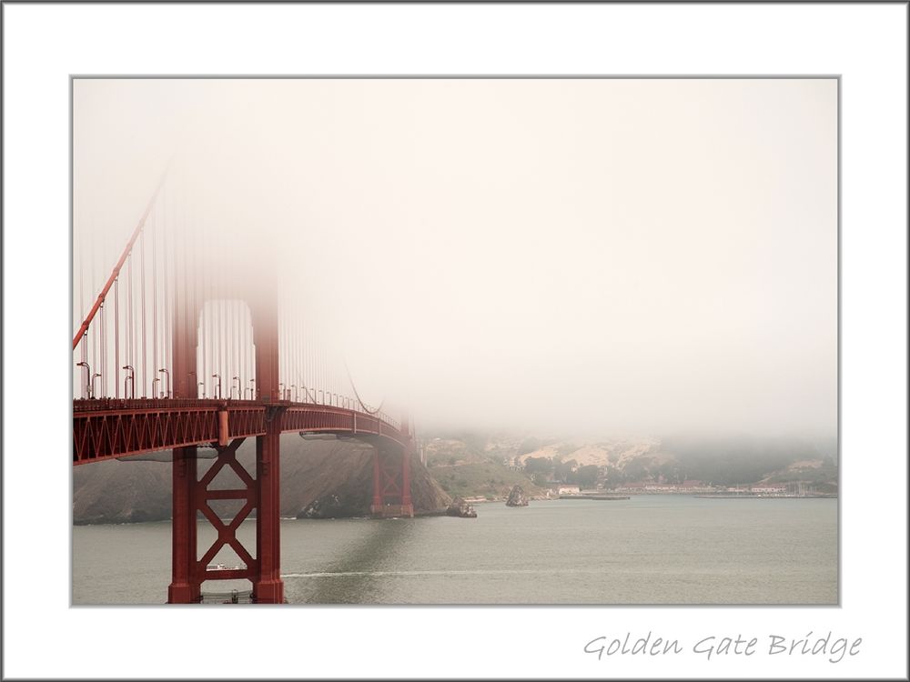Golden Gate Bridge in San Francisco by Gisbert Müller 
