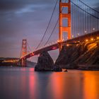 Golden Gate Bridge in Twilight