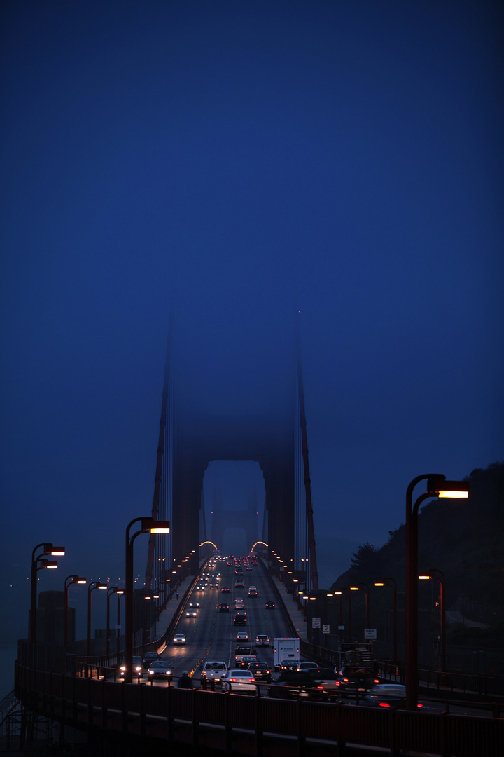 Golden Gate Bridge Morgen