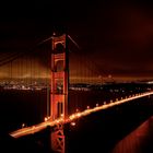 Golden Gate Bridge @ night