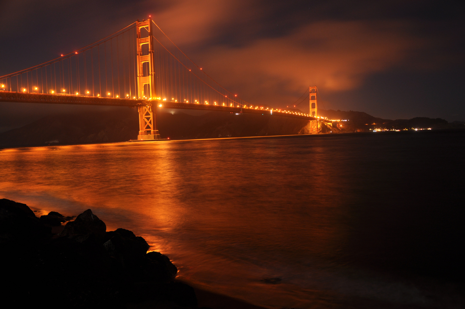 Golden Gate Bridge ohne Filter und Bearbeitung