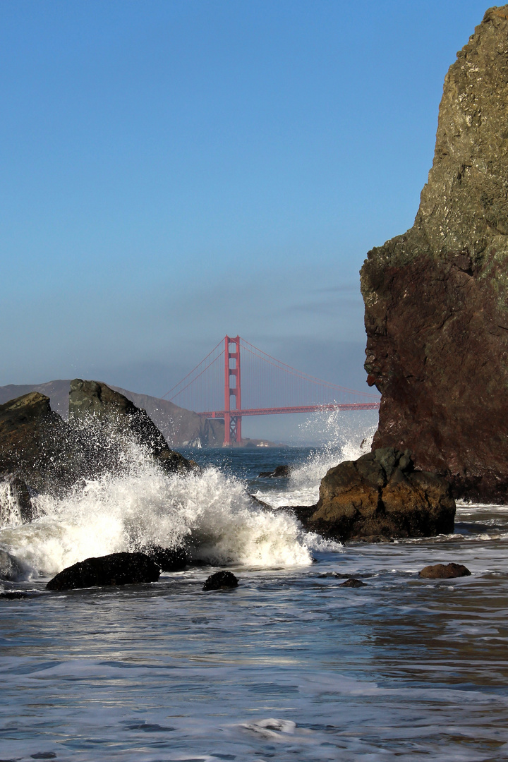 Golden Gate Bridge over troubled water