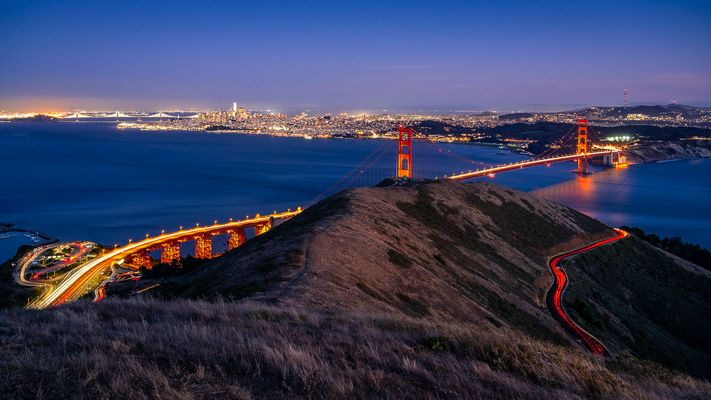 Golden Gate Bridge & San Francisco