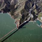 Golden Gate Bridge shortly after take off from San Francisco International Airport