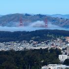 Golden Gate Bridge von Twin Peaks