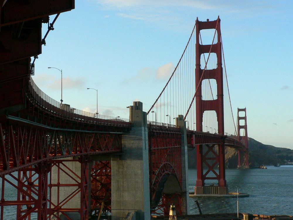 Golden Gate Brücke vom Südufer