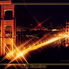 Golden Gate by night