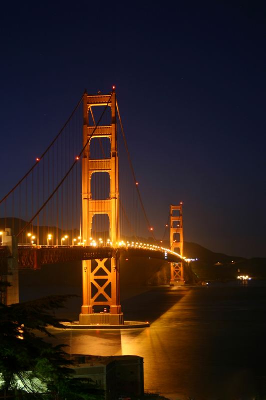 "Golden Gate by Night" Sanfrancisco - USA