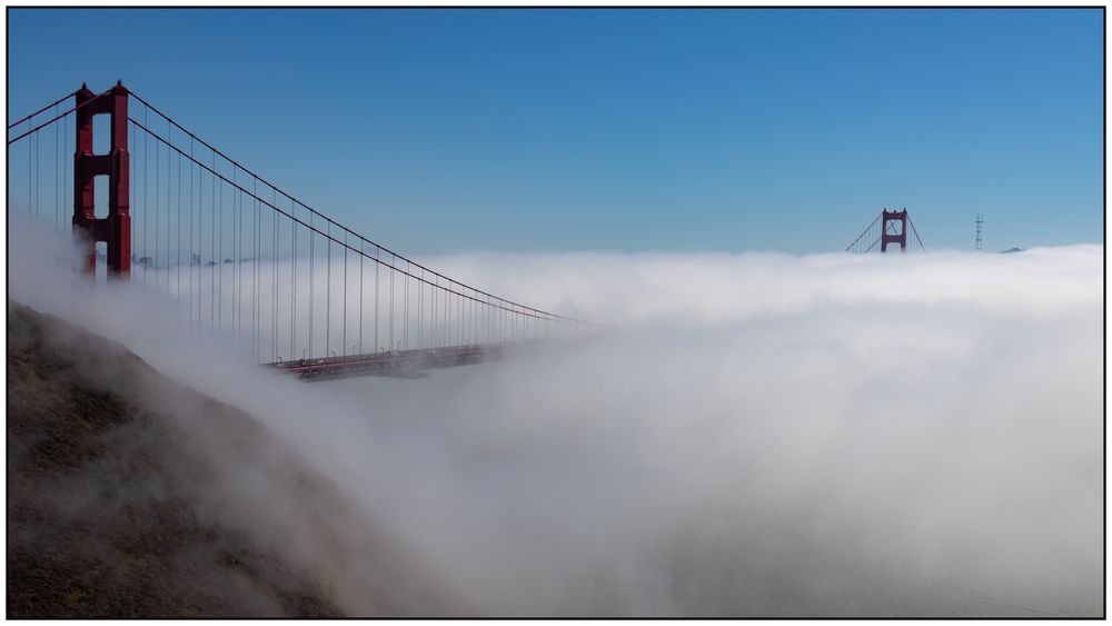 Golden Gate Foggy Saturday