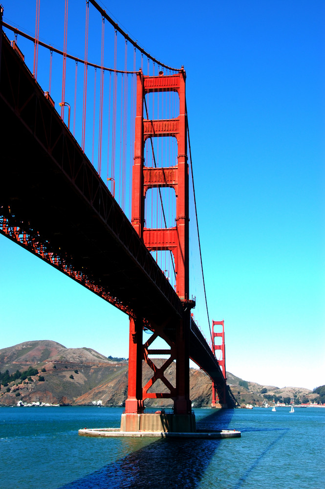 Golden Gate ganz klassisch...