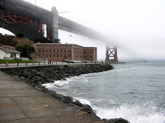 Golden Gate im Nebel