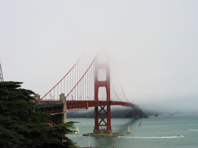 Golden Gate im Nebel